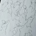 Curie Lu Instagram - end of semester life drawing at calarts-- spam pt1 It was truly a delight to be able to learn and draw with so many amazing artists. I couldn't ask for better classmates. Hope you all have a restful winter break--lets get hyped to work our asses off in spring California Institute of the Arts