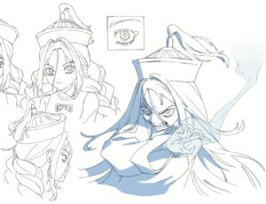 Curie Lu Instagram - Yaoguai modelsheet