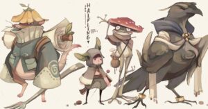 Curie Lu Instagram - game character design