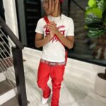 Curlyhead Monty Instagram - I Be Dappin 🥷s Up That I kno Hatin 😂! pants @guapi Houston, Texas