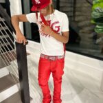 Curlyhead Monty Instagram - I Be Dappin 🥷s Up That I kno Hatin 😂! pants @guapi Houston, Texas