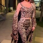 Cyrine Abdel Nour Instagram - Full leopard look 🐅 by @dolcegabbana About yesterday’s event: @marakezegypt @poshmanagement_ @district5___ Stylist: @cedrichaddad Makeup: @dinaragheb Hair: @ahmed__mounir Digital Coverage: @moecomm @moehefny #cyrineabdelnour #سيرين_عبدالنور #سيرين_عبد_النور #egypt