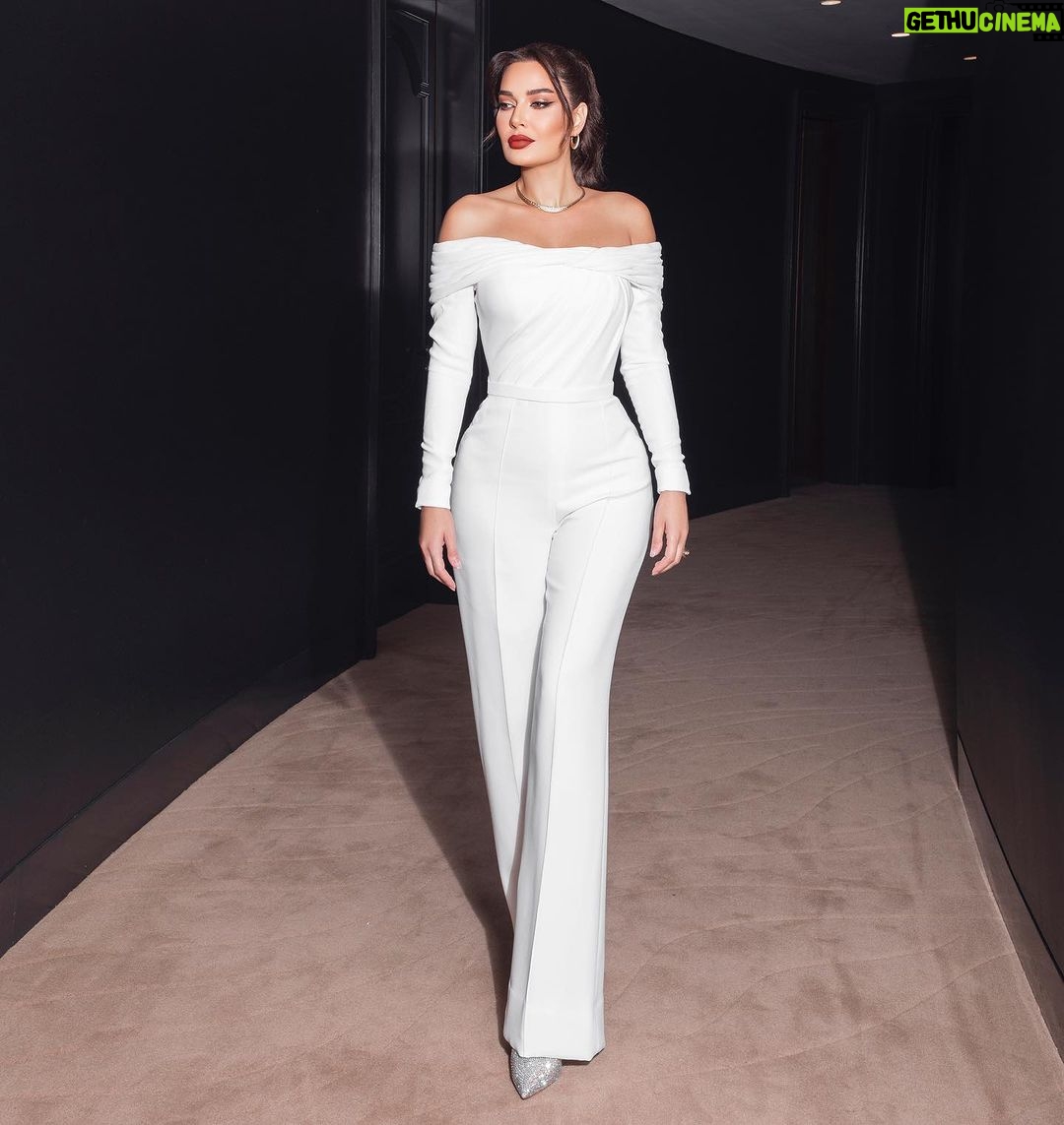 Cyrine Abdel Nour Instagram - Doha you were GREAT ๐ถ๐ฆ๐ค Thank you @gema.qa for having me Stylist: @cedrichaddad Jumpsuit: @najasaade Makeup: @mhammadharb Hair: @aliiharb Photo Credits: @kifah.ballani @rockproductionme #CyrineAbdElNour #ุณูุฑูู_ุนุจุฏุงูููุฑ Mondrian Doha