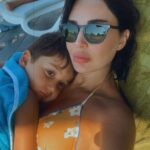 Cyrine Abdel Nour Instagram - Hello #summervibes #myboy #christianorahme #cyrineabdelnour #سيرين_عبدالنور Lebanon