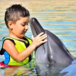 Cyrine Abdel Nour Instagram - كان نهار كتير حلو، تاليا وكريستيانو كتير انبسطو 🐬 شكراً لكل الاشخاص والمدربين يللي خلو هالنهار يكون مميز #دبي #سيرين_عبدالنور @aquaventuredubai @atlantisthepalm #dubai Atlantis, The Palm