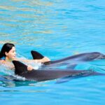 Cyrine Abdel Nour Instagram - كان نهار كتير حلو، تاليا وكريستيانو كتير انبسطو 🐬 شكراً لكل الاشخاص والمدربين يللي خلو هالنهار يكون مميز #دبي #سيرين_عبدالنور @aquaventuredubai @atlantisthepalm #dubai Atlantis, The Palm