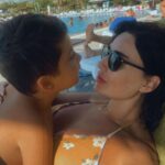 Cyrine Abdel Nour Instagram - Hello #summervibes #myboy #christianorahme #cyrineabdelnour #سيرين_عبدالنور Lebanon