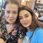 Cyrine Abdel Nour Instagram - أمي ثم أمي 💜 #سيرين_عبدالنور #cyrineabdelnour Mar Charbel Aanaya