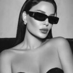Cyrine Abdel Nour Instagram – Stay classy 🖤
#cyrineabdelnour 
#سيرين_عبدالنور
Photo @kifah.ballani
Make up @coletteiskandar 
Hair @michelzeytoun 
Dress @alexandrevauthier @netaporter 
Styled by @cedrichaddad #styledbyced Lebanon