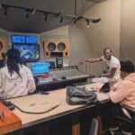 D.C. Young Fly Instagram - Gettin a musical history lesson from @troytaylorttu 📝 @domani cold wit this music shit @seddyhendrinx is in his bag 💪🏾💪🏾 #NoDayzOff #MusicHustle
