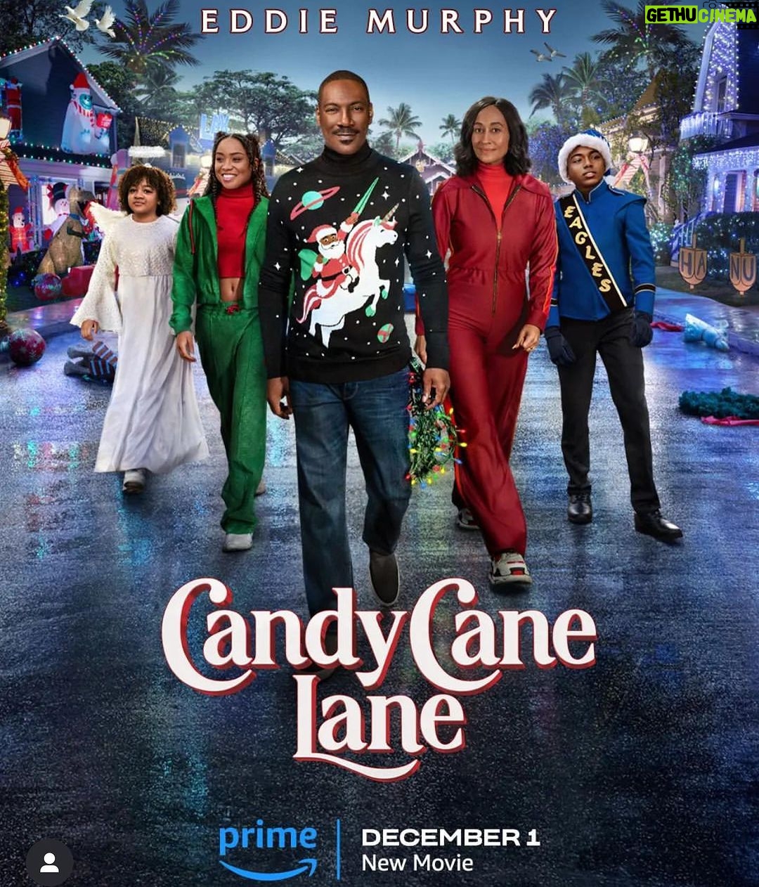 D.C. Young Fly Instagram - New Movie Alert December 1st #CandyCaneLane on @amazonprime wit the OG Eddie Murphy πͺπΎπͺπΎ #GODIsTheGreatest ππΎππΎ jus stayin prayed up and motivated πͺπΎ #HappyHolidays #NoDayzOff #MovieHustle