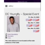 D.C. Young Fly Instagram - We added another show Baltimore!!!!I love yal so much can’t wait to see yal this week