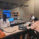 D.C. Young Fly Instagram - Gettin a musical history lesson from @troytaylorttu 📝 @domani cold wit this music shit @seddyhendrinx is in his bag 💪🏾💪🏾 #NoDayzOff #MusicHustle