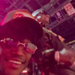 D.C. Young Fly Instagram – @atlhawks need to gone head and give me and BOOSIE permanent seats no kap #FandForLife goood game tho !!!!! And @mikalbridges played a hell of game preciate the jersey my boy 💪🏾💪🏾