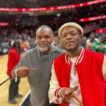 D.C. Young Fly Instagram - Great win tonite @atlhawks !!!! Hangin wit Mr Ray tonite 💪🏾#LoveFamily @traeyoung good game brudda keep puttin on for the City #BasketballTalk #AtlantaMyHome