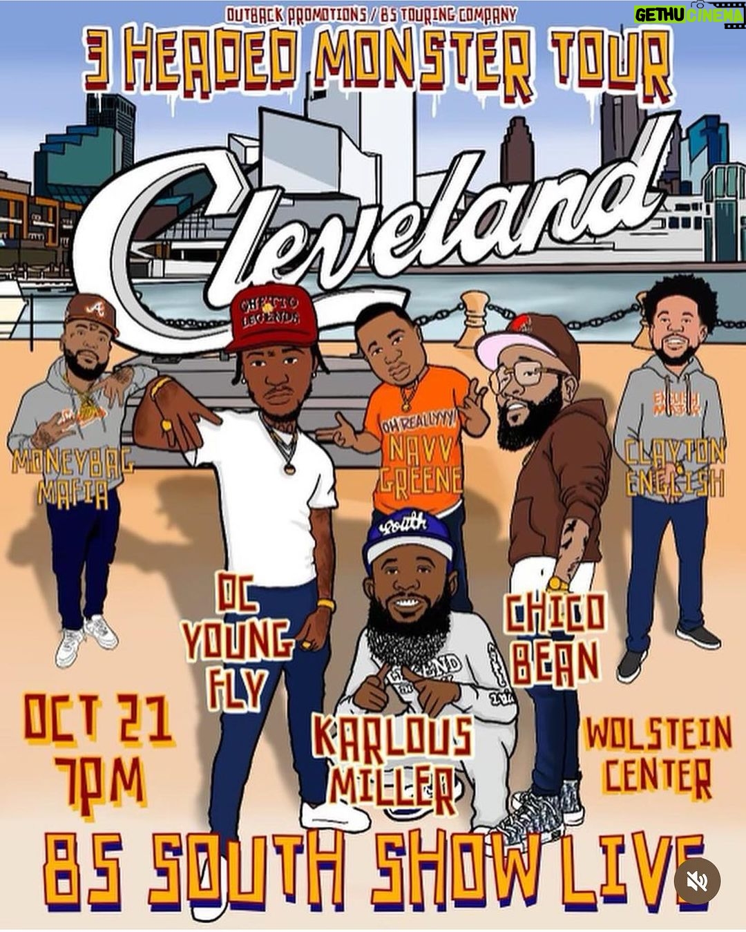 D.C. Young Fly Instagram - Cleaveland and FLINT we comin to yal towns this weekend !!!! Make sure u pulll up on the gang πͺπΎπͺπΎ @85southshow