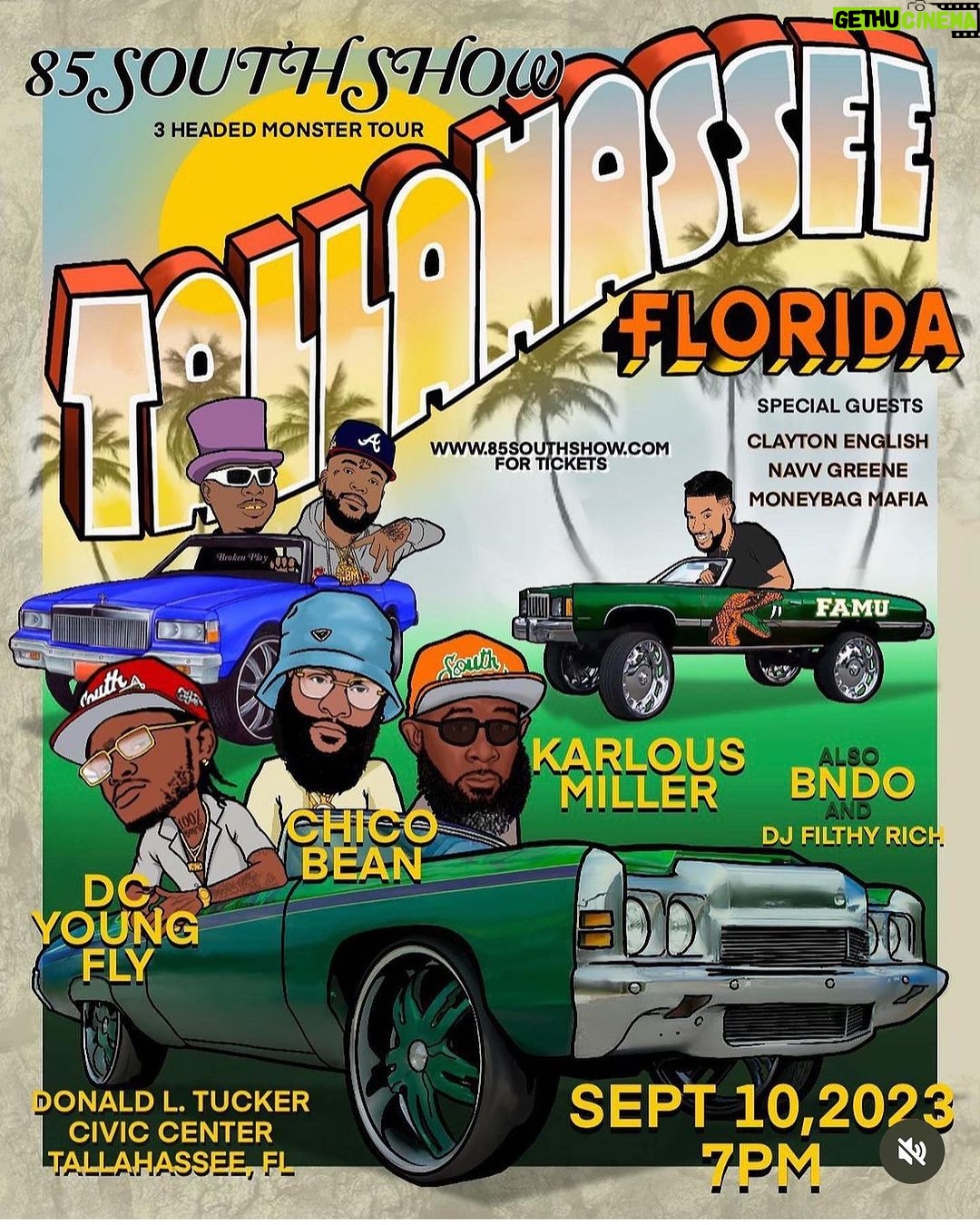 D.C. Young Fly Instagram - Alabama and Tallahassee this weekend we on 🔥🔥🔥🔥🔥