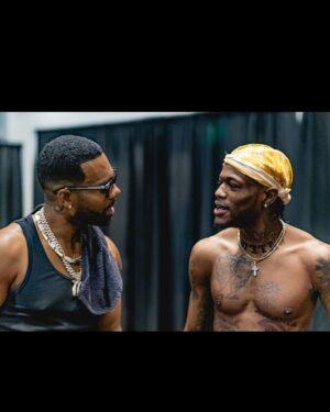 D.C. Young Fly Instagram - It’s always fun Hosting wit my Brudda @chrisbrownofficial 💪🏾💪🏾🔥 tour was offf the chainnnnn🎥🎥 Arguably one of the greatest performers I’ve witness 💪🏾 #NoDayzOff #TourHostingHustle