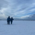 Déborah François Instagram - Derniers baisers glacés depuis l’arctique 🌬️❄️ Et les lumières du nord un soir de nuages… 🌫️