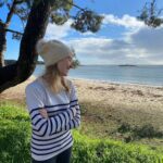 Déborah François Instagram - #breizh 💙 merci pour ce joli moment @sarah_bc_insta et à bien vite dans ton coin de Paradis bleu