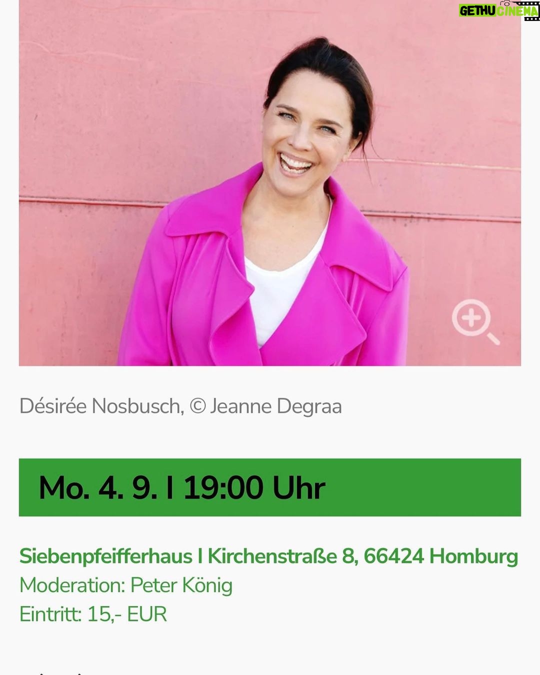Désirée Nosbusch - 1.7K Likes - Bald ist der Urlaub vorbei ☀️
Am 4. September lese ich bei der HomBuch23 aus meinem Buch ENDLICH NOCH NICHT ANGEKOMMEN. Falls Ihr in der Nähe seid, würde ich mich freuen, Euch dort kennenzulernen. @ullsteinbuchverlage