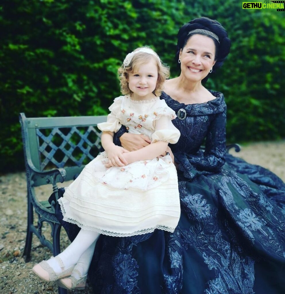 Désirée Nosbusch Instagram - Dear Lote, it was such a pleasure to be your pretend Grandma for all these weeks. You are an amazing little girl. I will miss you and it will always remain our secret how many chocolate hearts we shared ❤️ Lots of love to you and your Mamma. #Gisela played by #Lote @sisi.rtl Riga, Latvia