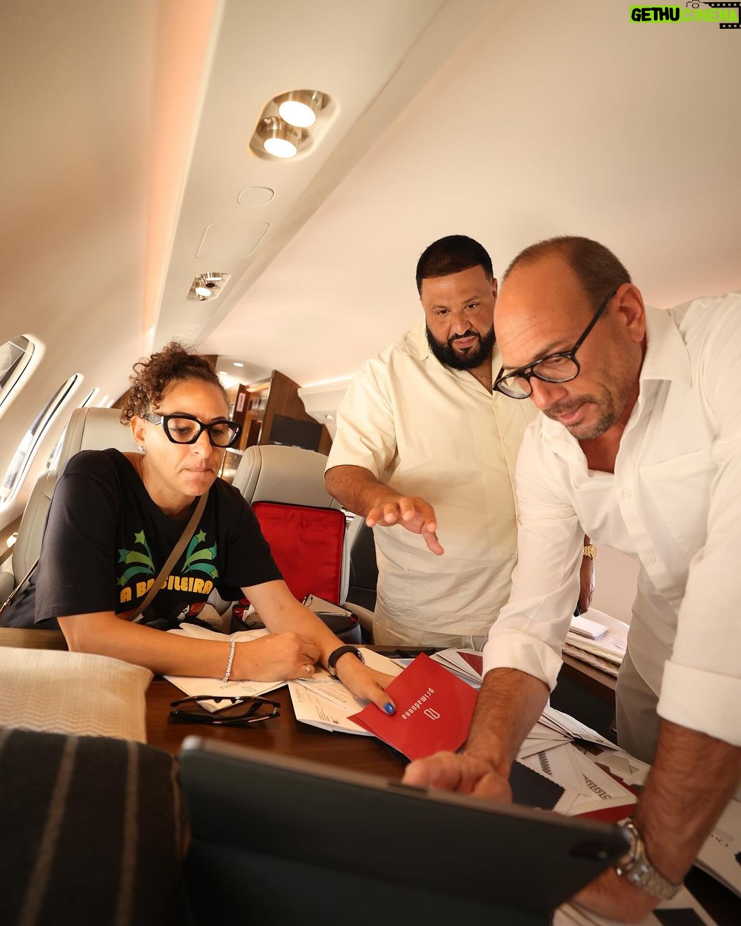 DJ Khaled Instagram - Going over fabrics “I can touch down and take off the same night” @wethebest ALL CATEGORIES ALL SHIFTS