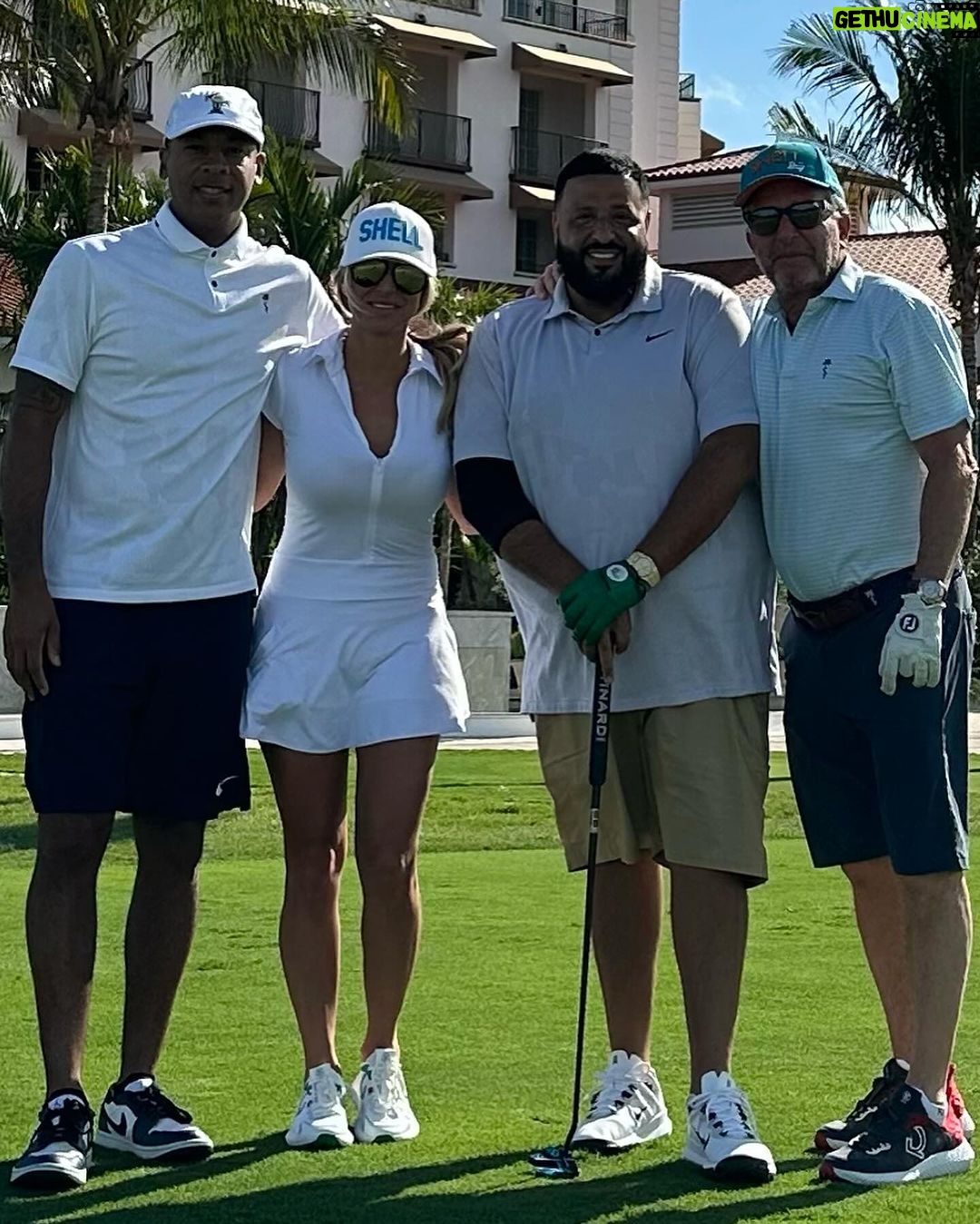 DJ Khaled Instagram - TEE TIME ! Love is the only way !