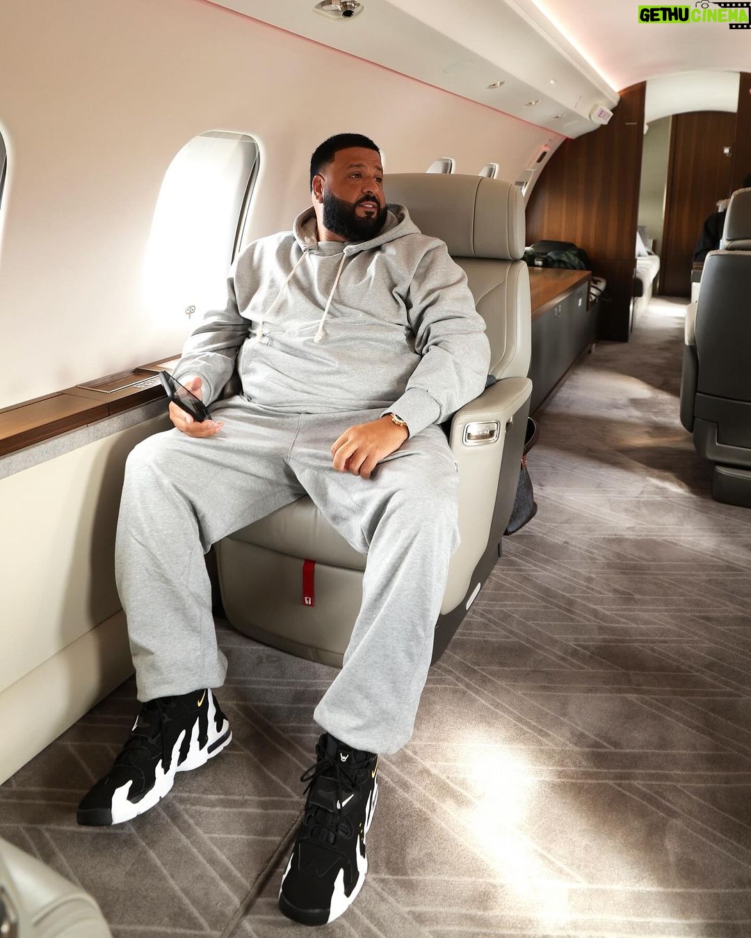 DJ Khaled Instagram - I ROLL WIT GOD ! 🤲🏽🌞🆙 @deionsanders thank you so much for the sneakers 👊🏽