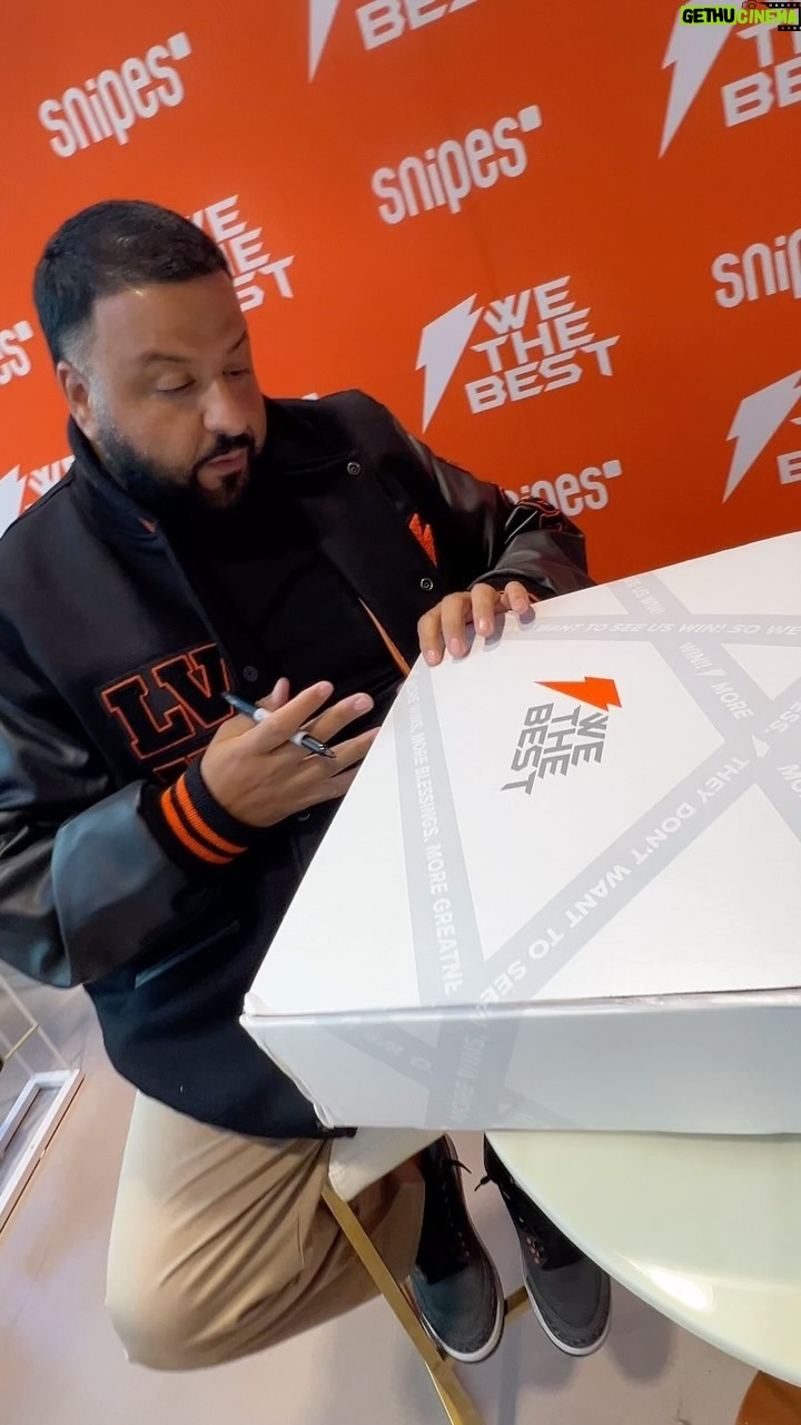 DJ Khaled Instagram - MIAMI FANLUV! LETS GO! @gatorade X @wethebest signed Boxset giveaway right now at the #WETHEBESTXSNIPES super store! If you miss out today, make sure you get the drop on 2/8 at Gatorade.com before it sells out NEW ALBUM IN THE WORKS
