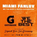DJ Khaled Instagram - TODAY MIAMI FANLUV ! we are giving away a few of the special @gatorade X @wethebest box sets! Meet me at the #WETHEBESTXSNIPES store on 7th and Collins TODAY 4 PM!