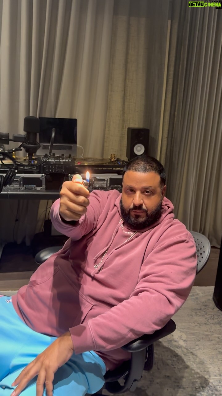 DJ Khaled Instagram - Good morning blessing the speakers before we start The cook up for today . new album in the works , it’s special! Love is the answer love is the soultion and love is the only way !I love to put chune pon dem head top !