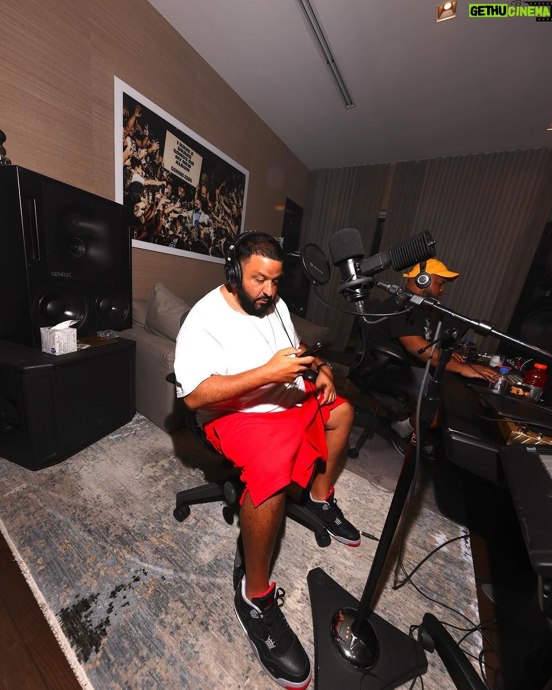 DJ Khaled Instagram - ITS SPECIAL 🤲🏽 New album in the works 🤲🏽 @wethebest
