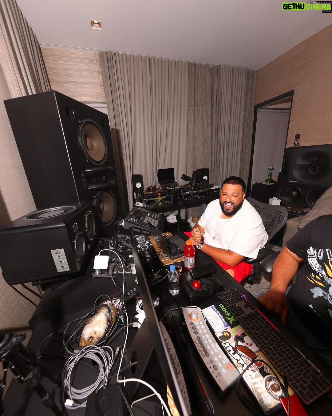 DJ Khaled Instagram - ITS SPECIAL 🤲🏽 New album in the works 🤲🏽 @wethebest