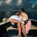 DJ Khaled Instagram - love forever THANK YOU GOD 🤲🏽🆙 Happy valentine my love my QUEEN ! Me @asahdkhaled @aalamkhaled love you so much !