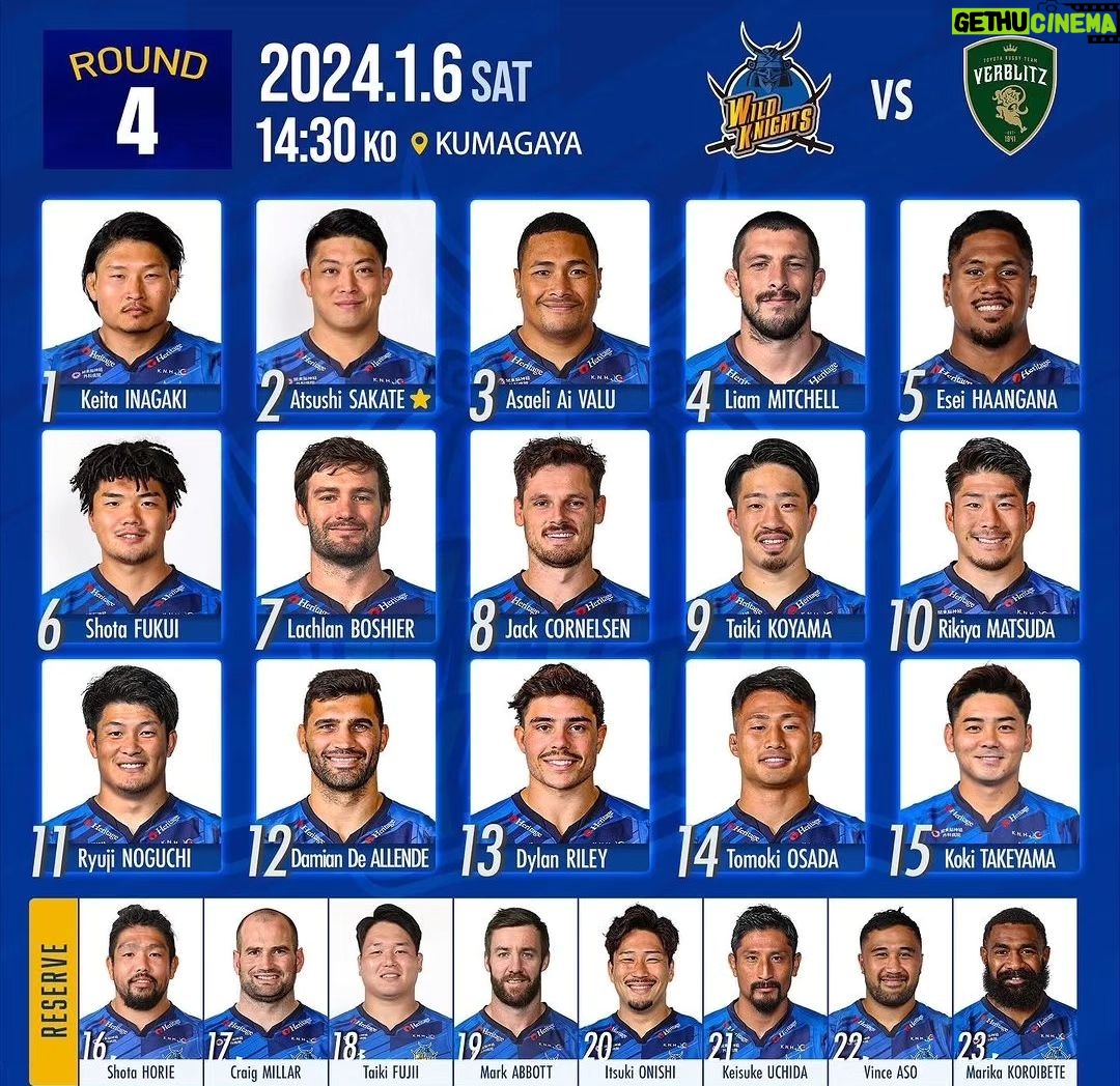 DJ Koo Instagram - 1/6(土) 埼玉ワイルドナイツ vs トヨタヴェルブリッツ 『 #勝どきコールアイデア募集中 』 ノーサイド後、選手が外周する際 皆で"勝どき" 上げようとご意見も頂き 明日の熊谷でやってみたいと思います 僕が考えてるパターン ①KOO「ワイルドナイツの勝利を祝して!せーの、」会場「えいえい ワオー(叫ぶ)」 ②KOO 「優勝目指して~ワイルド~」会場「ナイツ~!!」 ※どっちが良いですか? ☆そして熊谷に来てくれた相手チーム&ファンの皆さんにもエールを送り思います!! KOO「トヨタヴェルブリッツにエールいきまーす!最高の試合を」 会場「ありがと~う!!」大拍手 今年も応援DJで熊谷盛り上げます よろしくお願いいたします 合言葉は勿論「王座奪還」 #ラグビーリーグワン #RUGBY #埼玉ワイルドナイツ #トヨタヴェルブリッツ #DJKOO