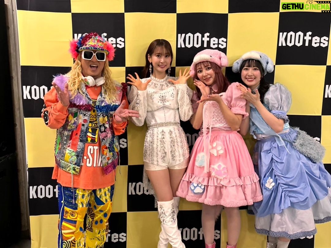 DJ Koo Instagram - DJ KOO Fes Volume On お越し頂いた皆さんありがとうございます!! アーティスト、アイドル、モノマネ、お笑い、ダンス 和太鼓、そして DJ!!ジャンルを超えて皆がハッピーでひとつになりました!! 出演者の皆さんの個性溢れるパフォーマンス!! 最高 DO DANCEです!! 実行委員会 #芹澤優 ちゃん!! 広報委員長 #モフモフモー ちゃん!! スタッフ皆さん!! 一年越しのKOO Fes が実りました!! 第二回目、絶対やりたいです #DJKOOfes #DJKOO