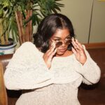 Da'Vine Joy Randolph Instagram - Cozy closing to NYFW 🤎🌆