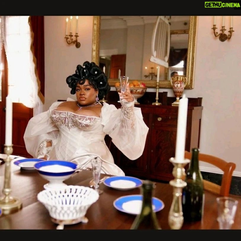 Da'Vine Joy Randolph Instagram - Assignment: If Hattie McDaniel's character from Gone With The Wind ACTUALLY had a seat at the table. "As a curvy black artist in this industry its my DUTY and OBLIGATION to continue to fight against thier desire to erase us. Let's be clear, curvy can give you haute couture too." Let's talk about it! Oak Alley Plantation Louisiana