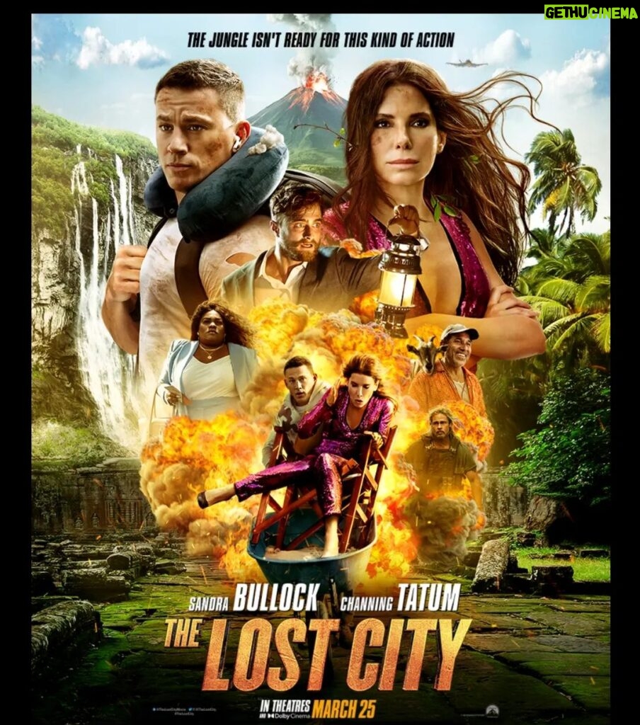 Da'Vine Joy Randolph Instagram - Excited for you all to see #TheLostCity, only in theatres March 25! Be sure to catch the trailer during the Super Bowl today.