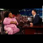 Da'Vine Joy Randolph Instagram - They say you never forget your first.... Thank you so much @jimmykimmel for having me last night. I had a BLAST! Jimmy Kimmel Live