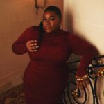 Da'Vine Joy Randolph Instagram - Painting the town Red Paris, France