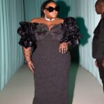 Da'Vine Joy Randolph Instagram - Nina Ricci just hits DIFFERENT @harris_reed thank you so much for having me. I can’t wait to make magic with you 😘. The collection is to DIE for! Shoutout to @preciousleexoxo, who turnt the show OUT Paris, France