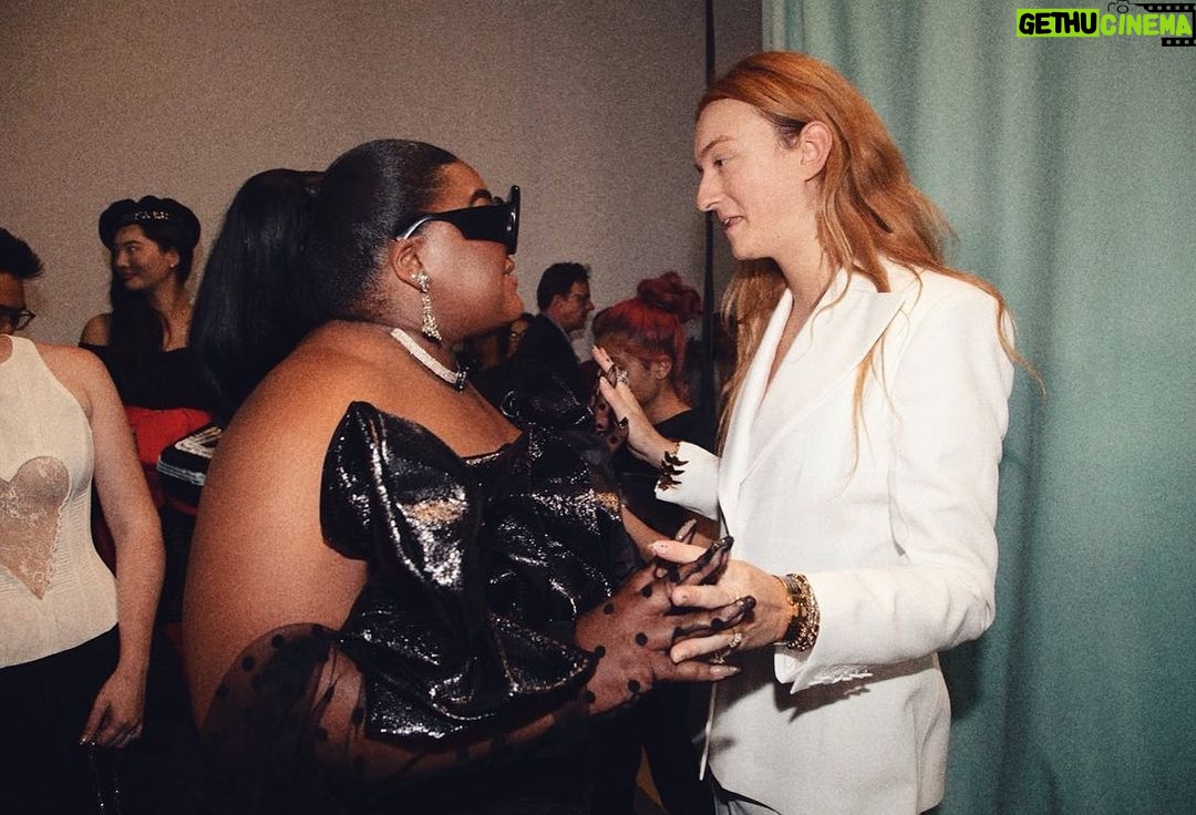 Da'Vine Joy Randolph Instagram - Nina Ricci x PFW ‘23 Paris, France