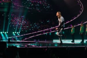 Daði Freyr Instagram - if it wasn’t obvious I had a really good time performing Whole Again at @eurovision 

ALSO THE AMSTERDAM SHOW ON 10/12 IS SOLD OUT SO WE ADDED ANOTHER SHOW FOR 11/12!
Tickets are on sale now on my website!
dadifreyr.is
photos by Corinne Cumming and Sarah Louise Bennet