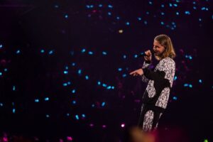 Daði Freyr Instagram - if it wasn’t obvious I had a really good time performing Whole Again at @eurovision 

ALSO THE AMSTERDAM SHOW ON 10/12 IS SOLD OUT SO WE ADDED ANOTHER SHOW FOR 11/12!
Tickets are on sale now on my website!
dadifreyr.is
photos by Corinne Cumming and Sarah Louise Bennet