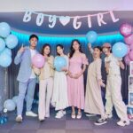 DaYuan Lin Instagram - 還是久久忘不了當下那感動的瞬間😭🫶🏻 12年了！真的是從女孩變成了女人….到現在還變成了媽媽🥹❤️ 還記得Popu時期只有我一直在那假懷孕嚷嚷著我想生小孩！那時候大家都猜我可能會先當媽媽吧？ 萬萬沒想到….事與願違！計畫永遠趕不上變化😆 (讓我再緩緩吧😝 洪詩成了我們團裡的第一個人妻，第一個媽咪 哺哺成為我們的第一個乾女兒👧🏻❤️ 今天玩得好開心，好幸福，好感動。 希望洪詩順利產下我們的哺哺小公主👸❤️一切平安。 我的青春Popu Lady🖐🏻 #我愛你們 ❤️ #性別趴成功