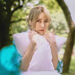 DaYuan Lin Instagram - 如果我是一隻兔子🐰 那應該是最慵懶の腸胃炎兔 ꪔ̤̥ꪔ̤̥ ꪔ̤̮ꪔ̤̮ ꪔ̤̱ꪔ̤̱ 持續第六天的身體不舒服 這次未免也拖太久了🥹 #晚安 #還是睡覺最舒服 💇🏻‍♀️ @ben_underhair 🥼#atelieryscm @atelieryscm 💍 @qeelinjewellery 📷 @33lightning33
