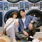 DaYuan Lin Instagram - 拍戲中忙裡偷閒的洗衣店時尚照😌 還行？ 今晚8點繼續收看 #門當互懟愛上你 #吳沛沛 #李宇軒 #無理二人 #讓我們繼續看下去 🔥