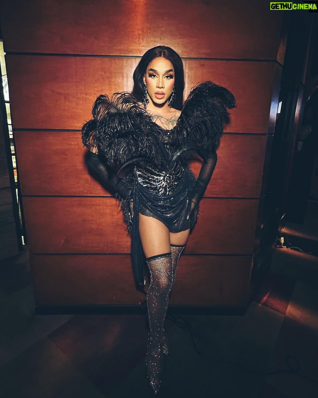 Dahlia Sin Instagram - This weekend in @paradisenj turned me out! 🖤 Dress @josieazocar Photos @antoniomeks